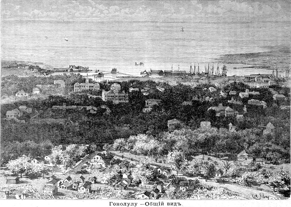 861 Гонолулу - Общий вид